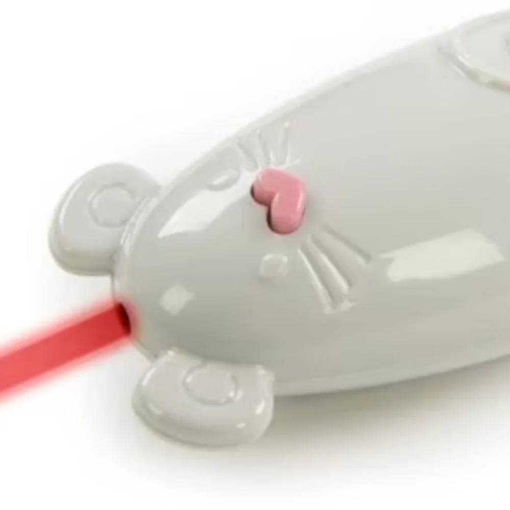 Smartykat Loco Laser Exercise Electronic Light Cat Toy - Grey